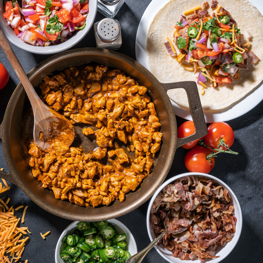 Chicken Bacon Tacos