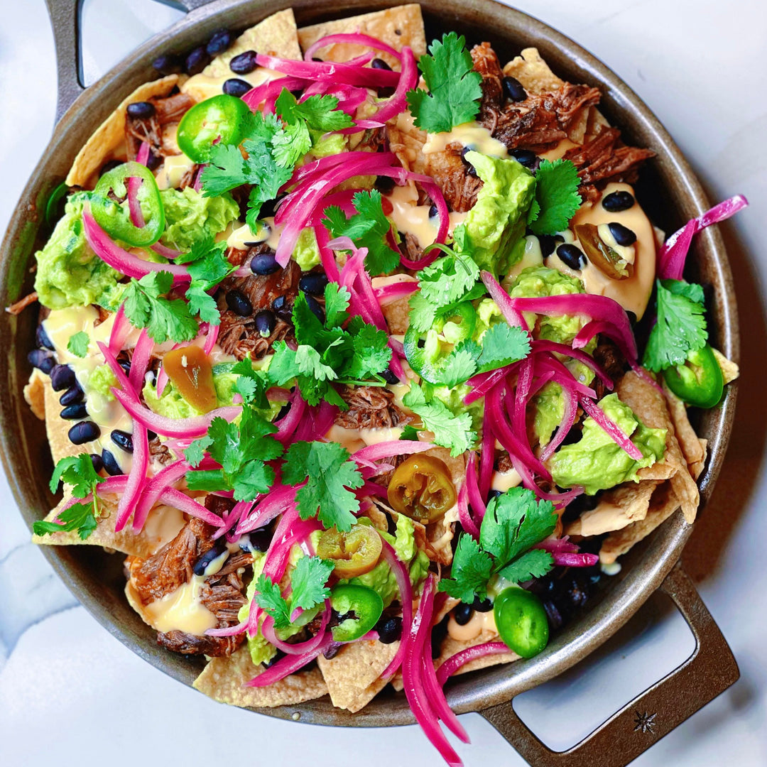 Skillet Short Rib Nachos