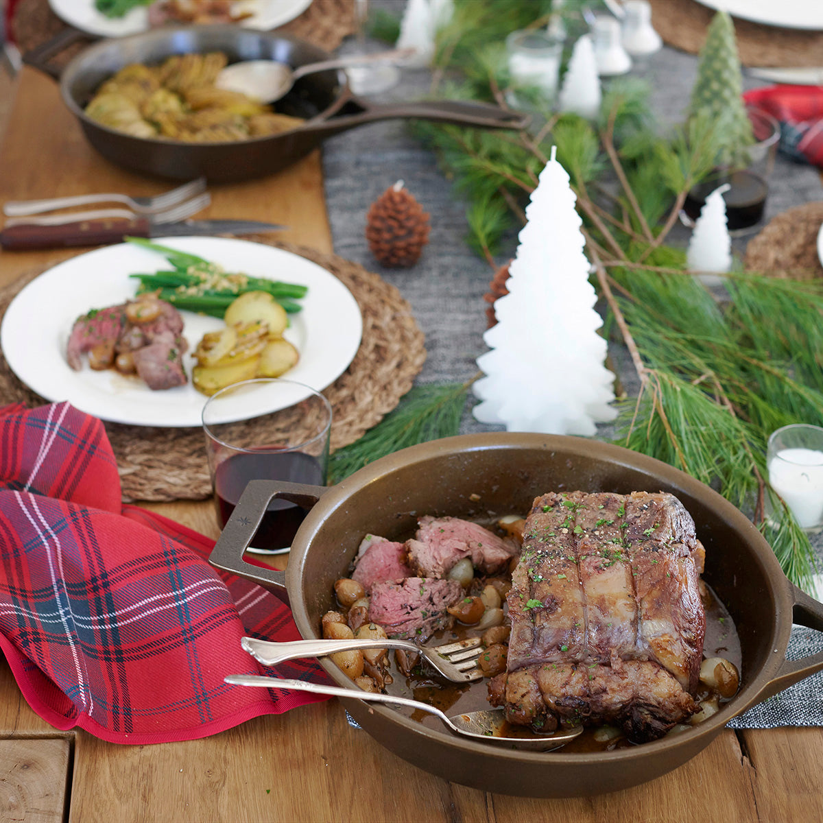 Cast Iron Holiday Dinner